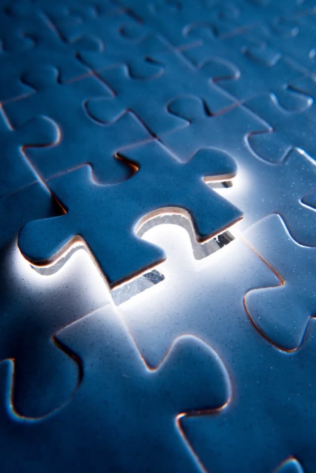 Puzzle piece representing tailored research
